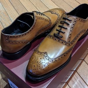To Boot New York "Prospect" Brogue Leather Oxfords